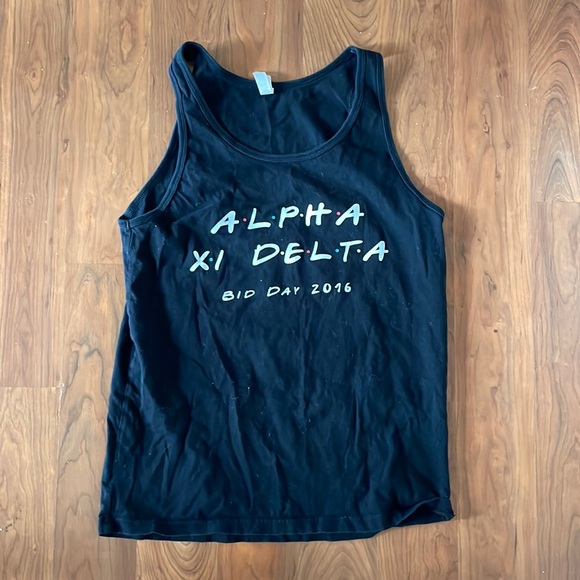 Alpha Xi Delta Friends Tank Top - Picture 1 of 4